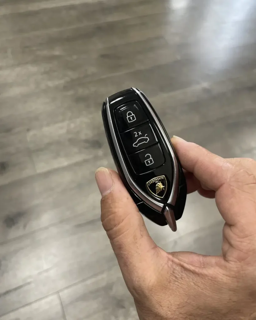 Car key made by 24/7 Quick Locksmith in the Coachella Valley