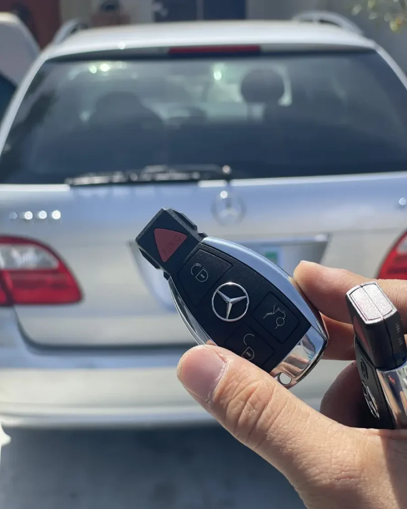 Car key made by 24/7 Quick Locksmith in the Coachella Valley