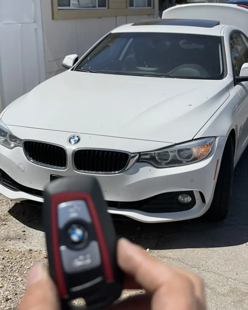 Car key made by 24/7 Quick Locksmith in the Coachella Valley