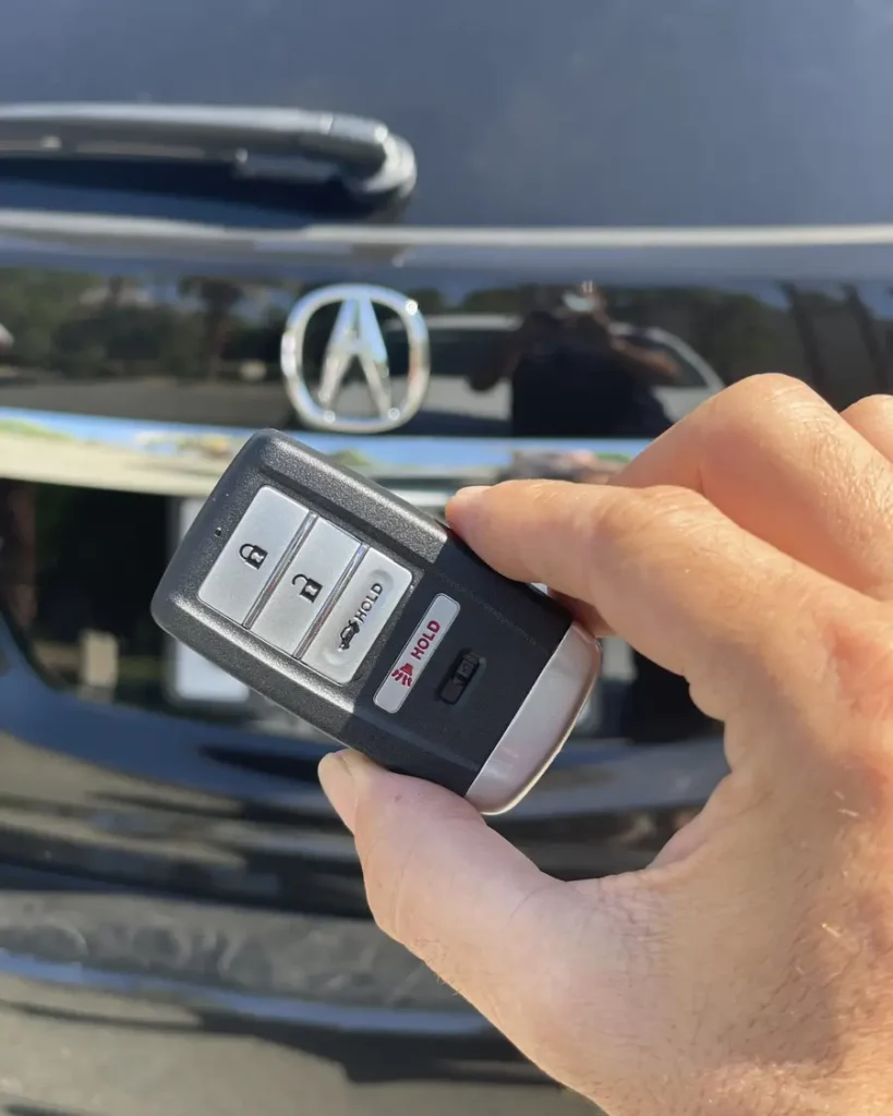 Car key made by 24/7 Quick Locksmith in the Coachella Valley