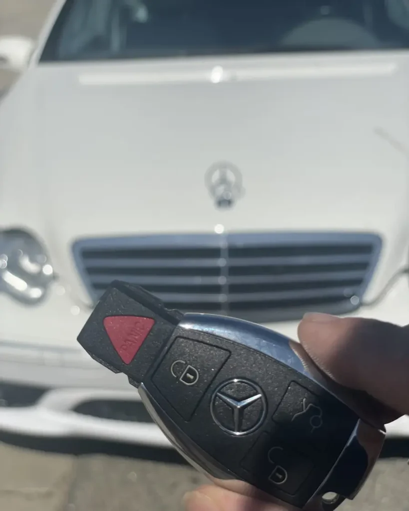 Car key made by 24/7 Quick Locksmith in the Coachella Valley