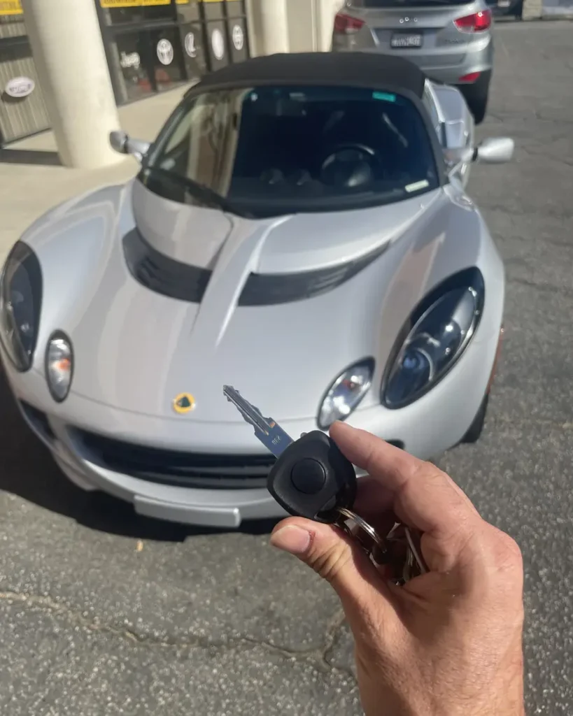 Car key made by 24/7 Quick Locksmith in the Coachella Valley