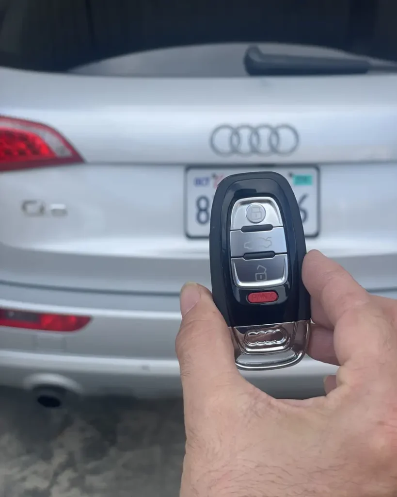 Car key made by 24/7 Quick Locksmith in the Coachella Valley