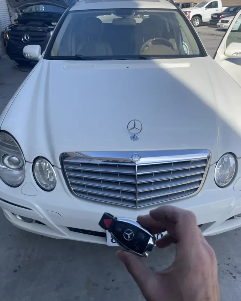 Car key made by 24/7 Quick Locksmith in the Coachella Valley