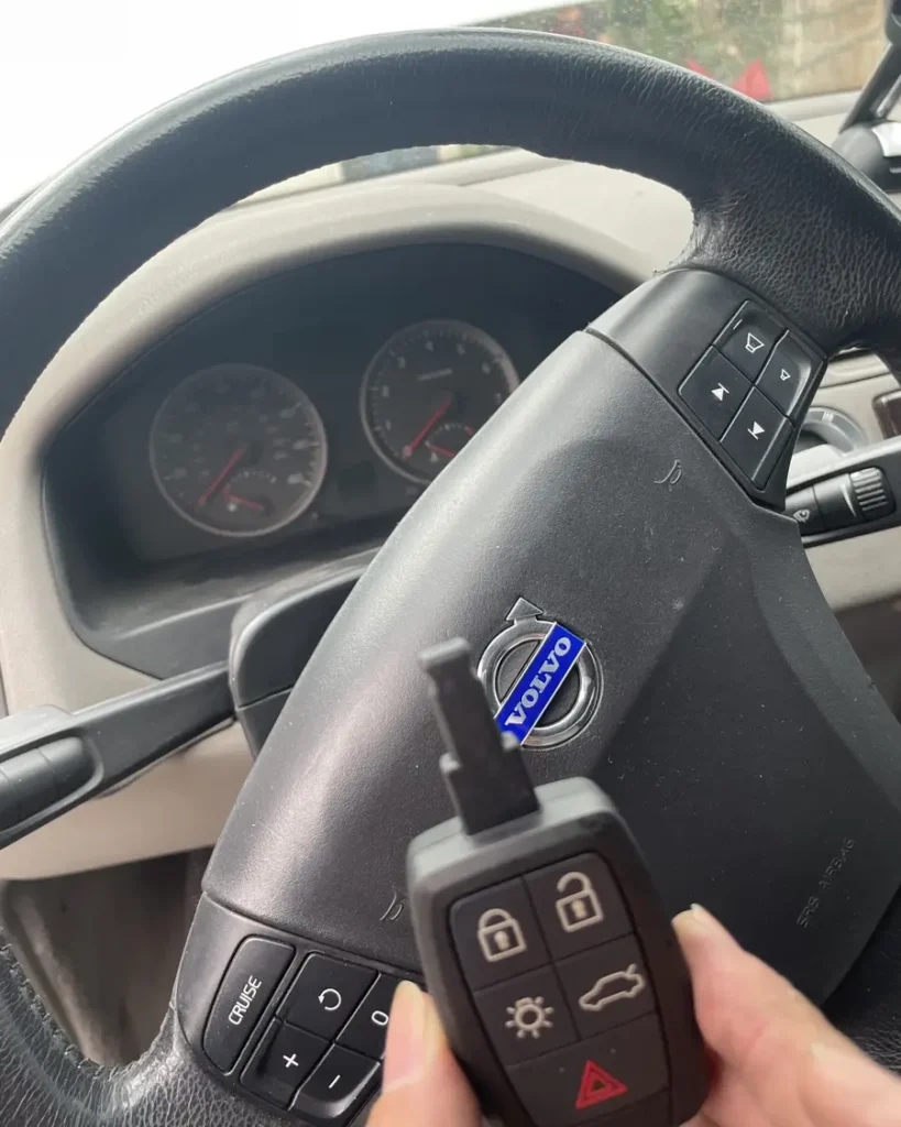 Car key made by 24/7 Quick Locksmith in the Coachella Valley