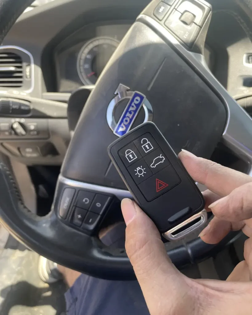 Car key made by 24/7 Quick Locksmith in the Coachella Valley